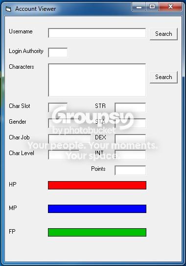 Akerius - [Development] Simple Account View - RaGEZONE Forums