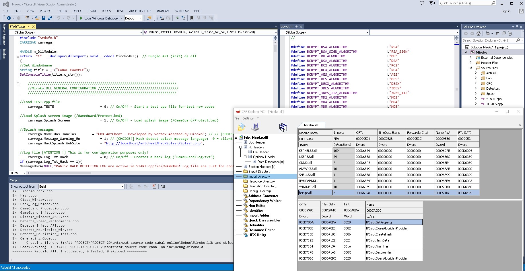 miroko - Useful Antcheat source code (Codex Adaptation for Cabal Online) - RaGEZONE Forums